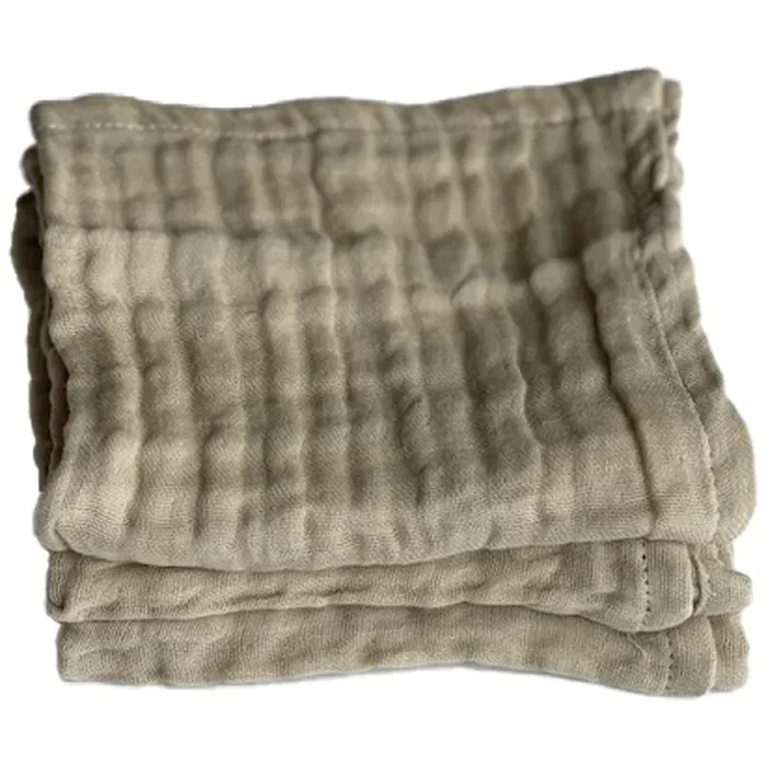 Fine Handtücher 30×30 cm 3-er Set, Pale Honey Top-Seller