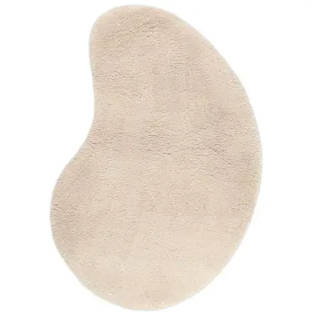 Forma Teppich Wolle, Klein / Altweiß Kostenloser Versand