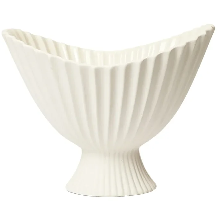 Fountain Centrepiece Schüssel, 28 cm, Altweiß Finale Aktion