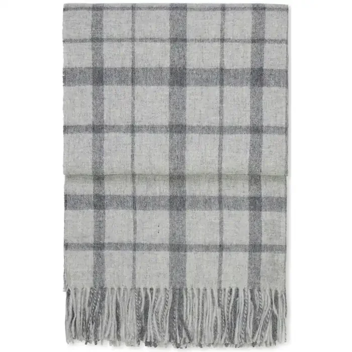 Gleich Bestellen Tweed Decke 130×200 cm, Grau