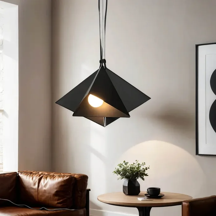 Gratis Versand Moderne Pendelleuchte E27 Schwarz 3-flmg