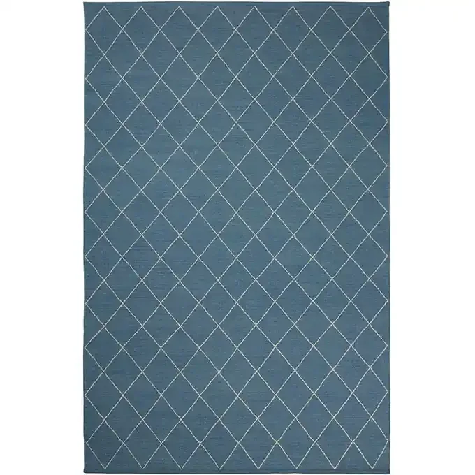 Heute Kaufen Diamond Rug 230×336 cm, Heaven Blue/Off White