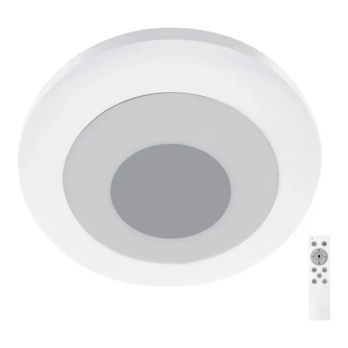 Heute Kaufen Rabalux – Dimmbare LED-RGB-Deckenleuchte LED/40W/230V 3000-6000K d 50 cm + Fernbedienung