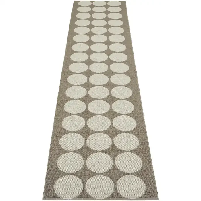 Hugo Teppich 70×320 cm, Walnut/Leinen Zertifiziert