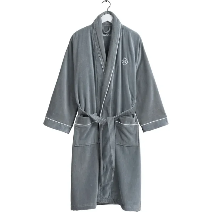 Icon G Bademantel Elephant Grey, S Bestpreis