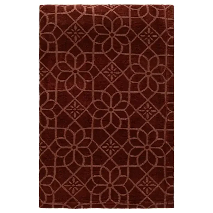 Juliette Tagesdecke 260×260 cm, Dunkelrot Top-Seller