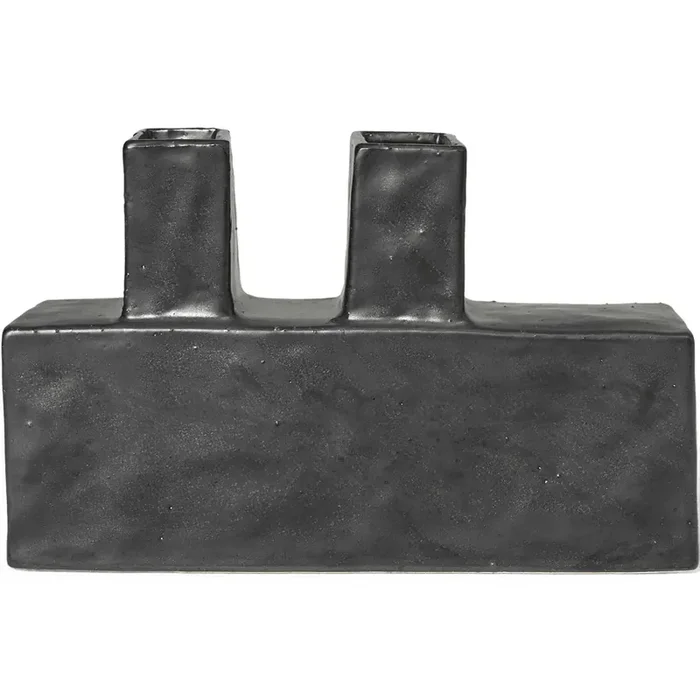 Koa Vase H17 cm, Schwarz Neu