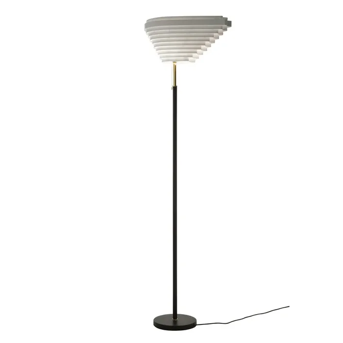 Markenware A805 Angel Wing Stehlampe, Poliert Messing