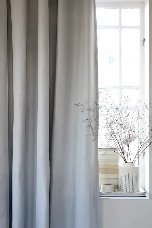 Mega-Angebot Hotel-Verdunkelungsvorhang Doppelt Breite, Grau, 290×250 cm