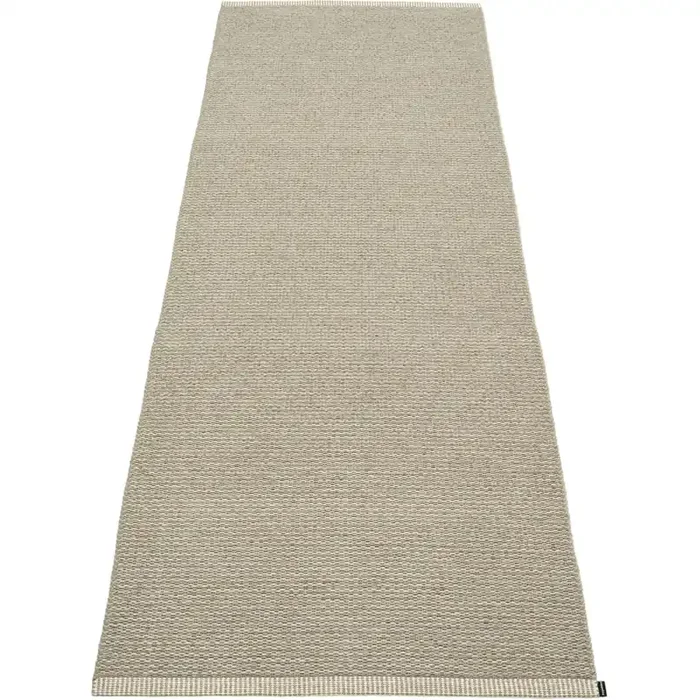 Mengenrabatt Mono Rug 85×260 cm, Dark Lin/Lin