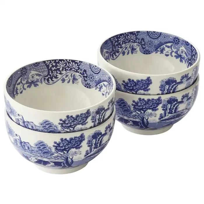 Neu Blue Italian Schüsseln 20 cl, 4-er Set