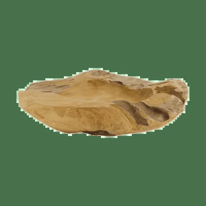 Neue Ware Schale Teakholz Natur