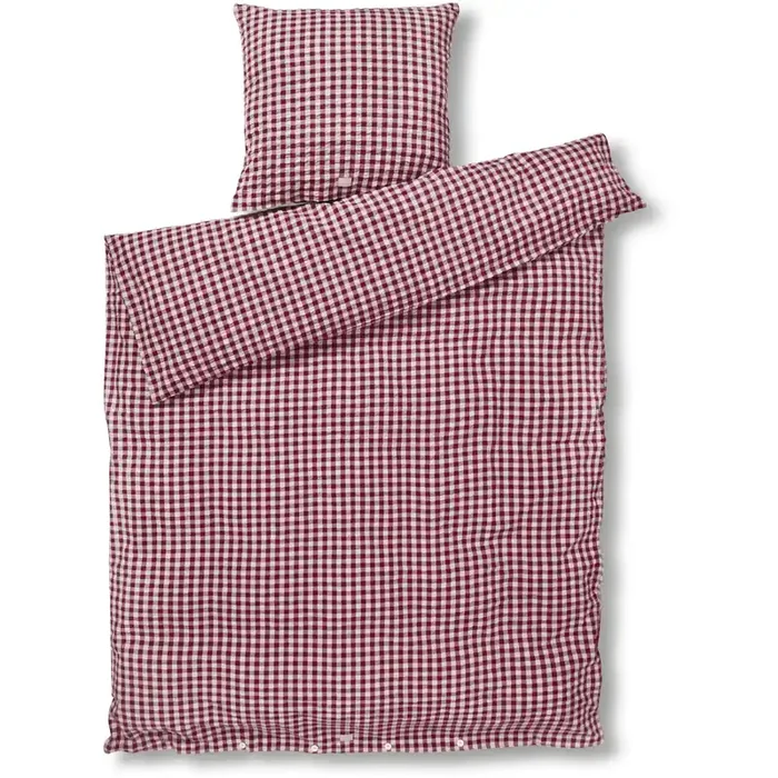 Neuheit Bæk & Bølge Bettbezug-Set 150×210 cm, Rosa / Pflaume