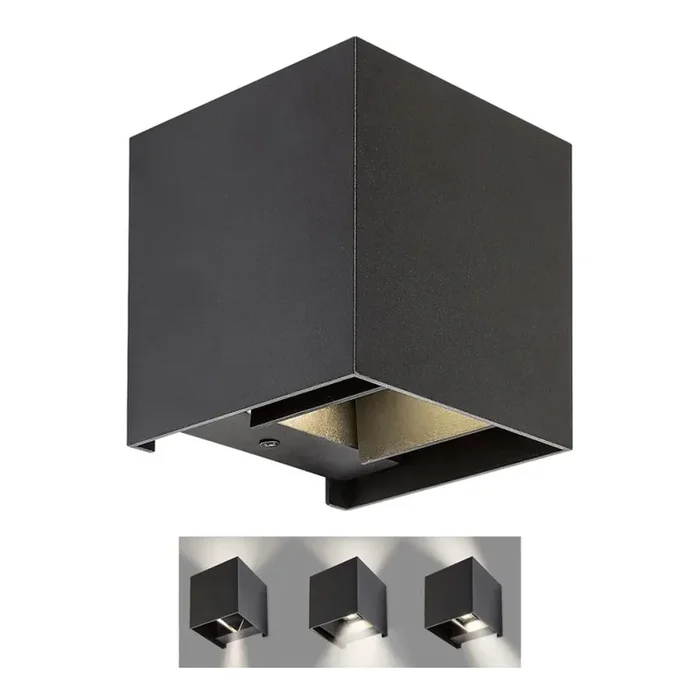 Rabalux – Außenwandleuchte 1xG9/42W/230V IP54 schwarz Ab Werk
