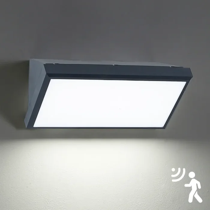 Saisonangebot Brilagi – LED Außenwandleuchte mit Sensor TRIANGLE LED/20W/230V Anthrazit IP65