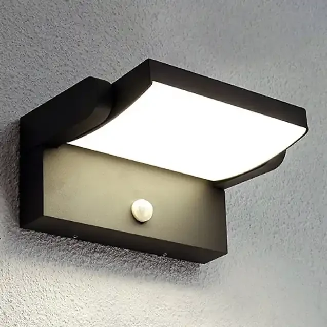 Saisonangebot Brilagi – LED Solar-Wandleuchte mit Bewegungs- und Dämmerungssensor ANKLE LED/10W/3,7V 3000 mAh 3000K IP65 Anthrazit
