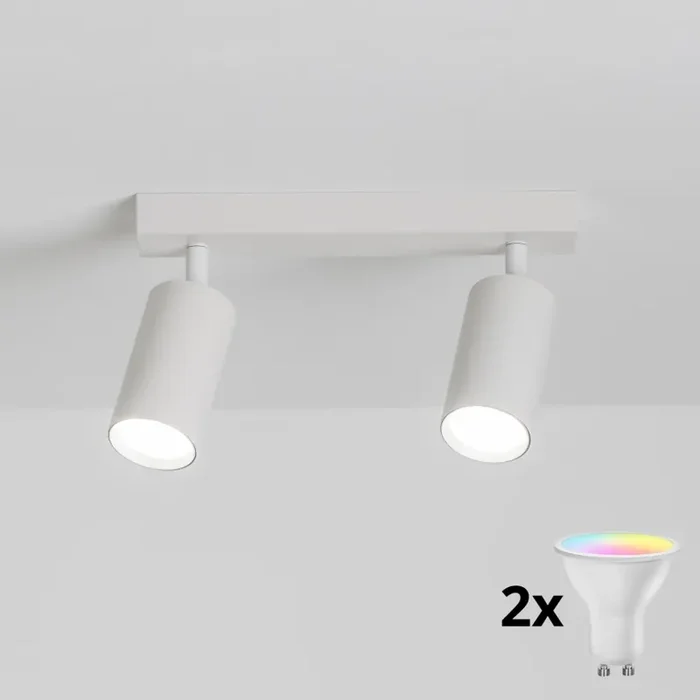 Sale Brilagi – LED RGBW dimmbares Einbauleuchte SELE 2xGU10/6,5W/230V 2700-6500K weiß