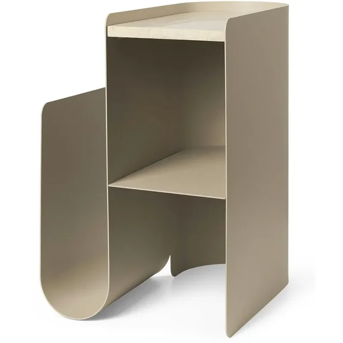 Schneller Versand Vault Beistelltisch, Cashmere