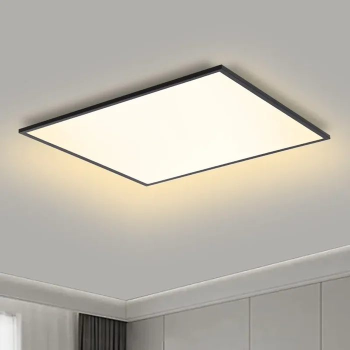 Sichere Zahlung Brilagi – LED-Deckenleuchte SLIMFRAME LED/58W/230V 60×60 cm schwarz