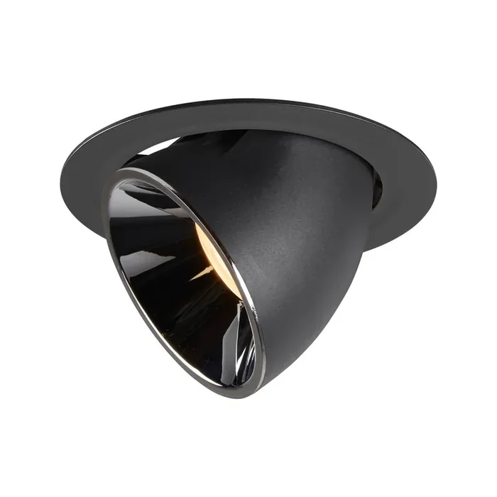 SLV 1006052 NUMINOS GIMBLE XL, Deckeneinbauleuchte schwarz, chrom 3000K 40° Online Kaufen