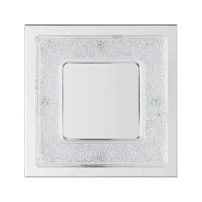 Sofort Bestellen Eglo 95655 FRADELO LED Deckenleuchte Wandleuchte 1×3,2W 140x140mm Chrom Klar warmweiss