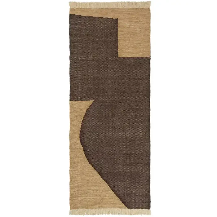 Sofort Bestellen Forene Teppich 80×200 cm, Tan/chocolate
