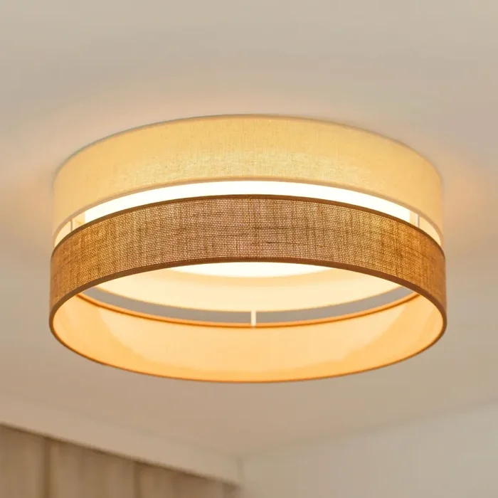 Solange Der Vorrat Reicht Brilagi – Dimmbare LED-Deckenleuchte ROYAL YUTE LED/24W/230V d 45 cm 3000/4000/6500K beige/cremefarben+ Fernbedienung