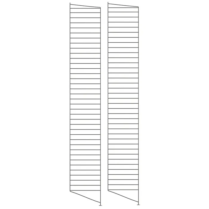 String Paneele Fußboden 30×200 cm 2-er Set, Dunkelgrau Preis Gesenkt