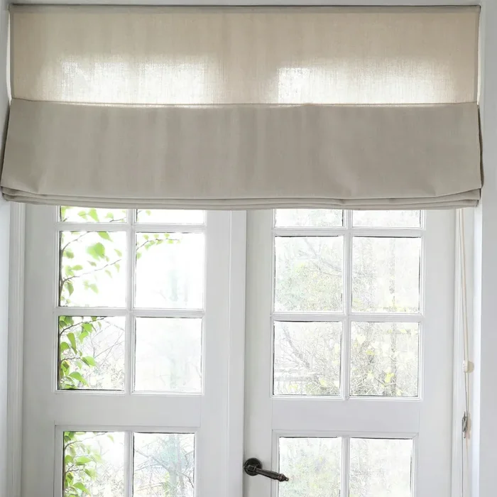 Studio Raffvorhang 120×220 cm, Naturweiß Neu Im Sortiment