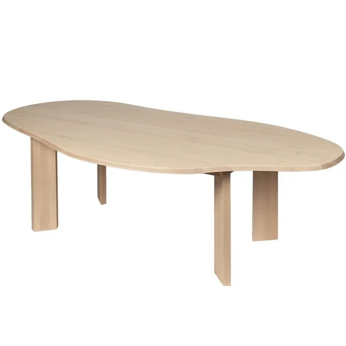 Tarn Esstisch 220×118,5 cm, Weiß-geölt Buche Must-Have