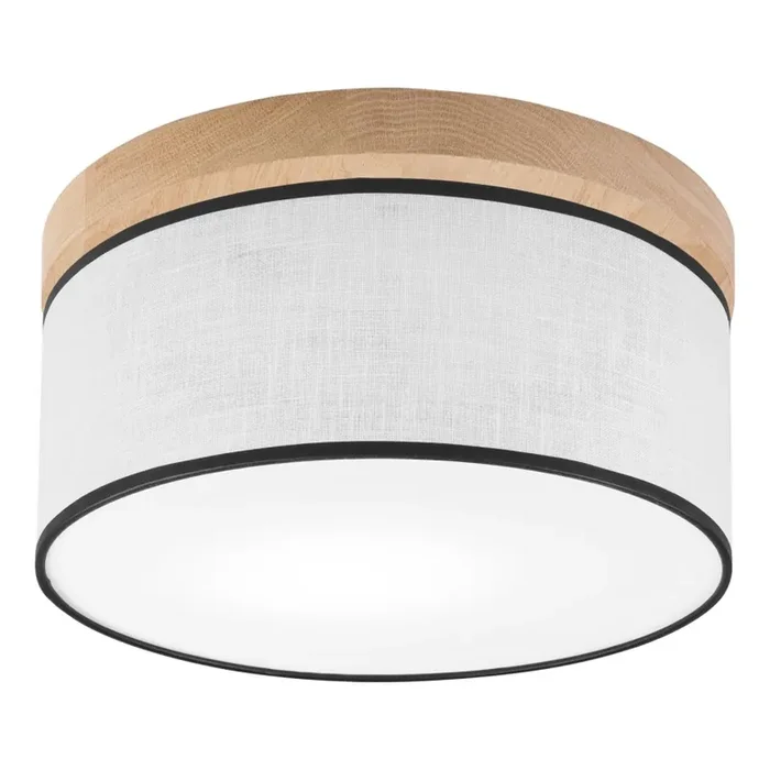 Top-Preis Brilagi – LED Deckenleuchte BELLADONNA 1xE27/15W/230V d 30 cm weiß/Eiche