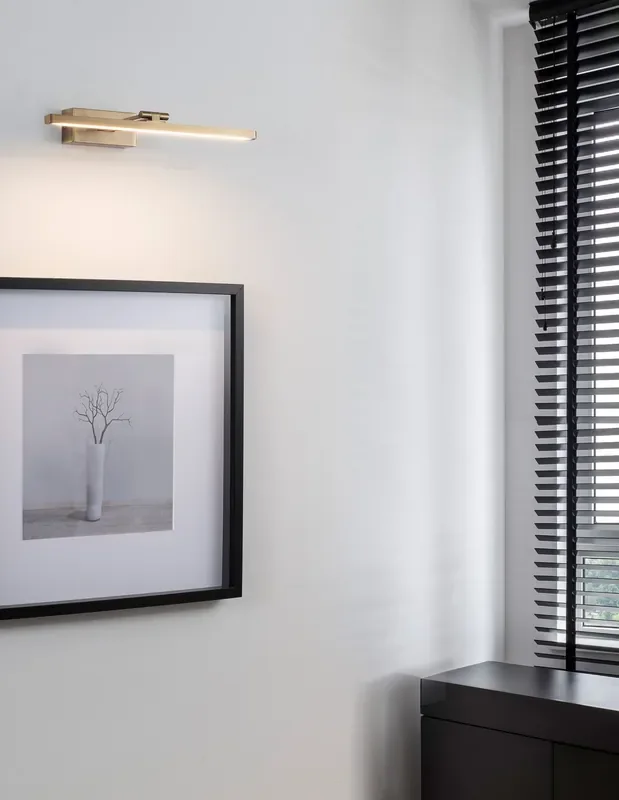 Top-Qualität Nova Luce MARNELL LED Wandleuchte Messing 12W Warmweiss 37,6×20,5×5,5cm 9117301
