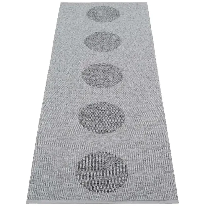 Top-Qualität Vera 2.0 Teppich Grey / Granite Metallic, 70×200 cm