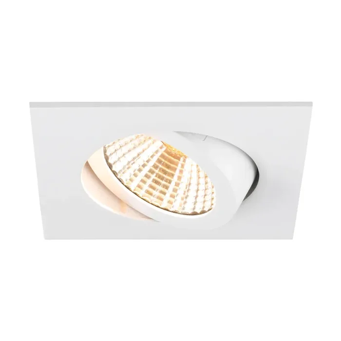 Top-Seller SLV 1007427 NEW TRIA 68, LED Deckeneinbauleuchte, 1800-3000K, 38°, quadratisch, weiß