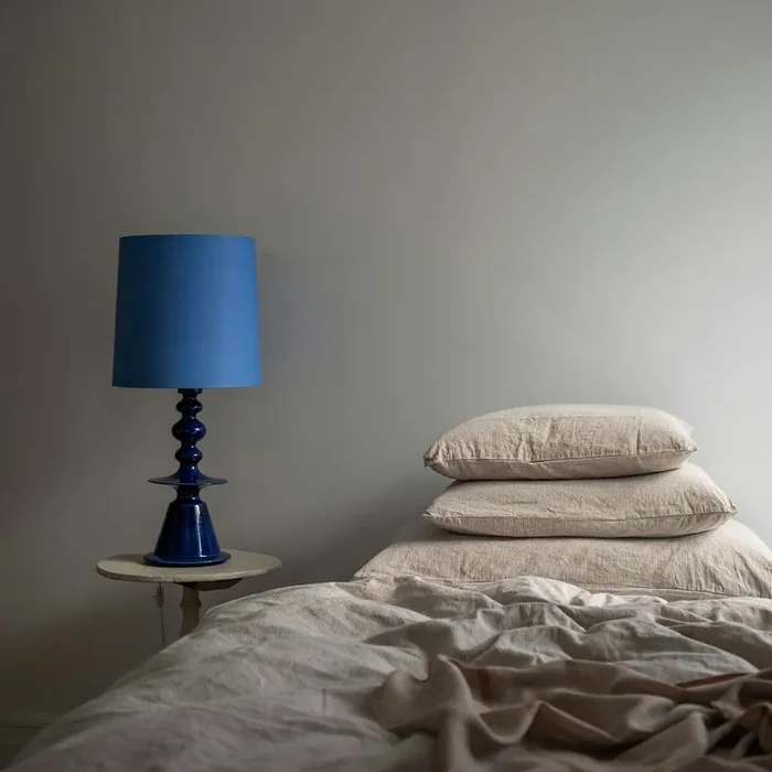 Top-Seller Stripe No.1 Bettwäscheset 150×200 + 50×60 cm, Blau/Nude