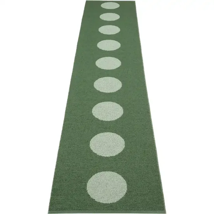 Vera Pop Teppich 70×360 cm, Leaf / Misty Mint Direktkauf