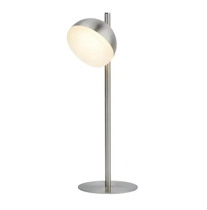 Versand Am Gleichen Tag LED Tischleuchte 3000 K 240 lm 35 cm in Silber matt