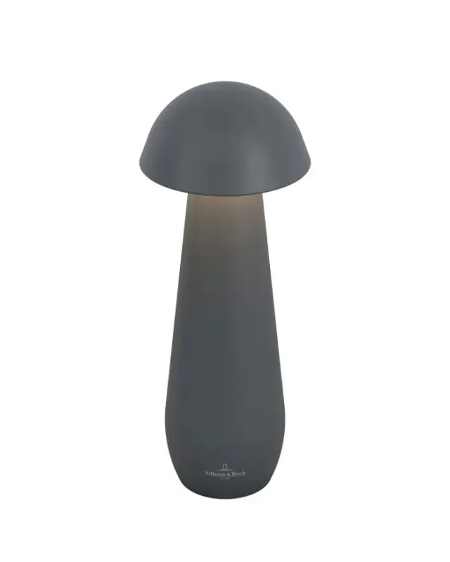 Villeroy & Boch Modena 21cm Akku LED Tischleuchte anthrazit Neue Kollektion
