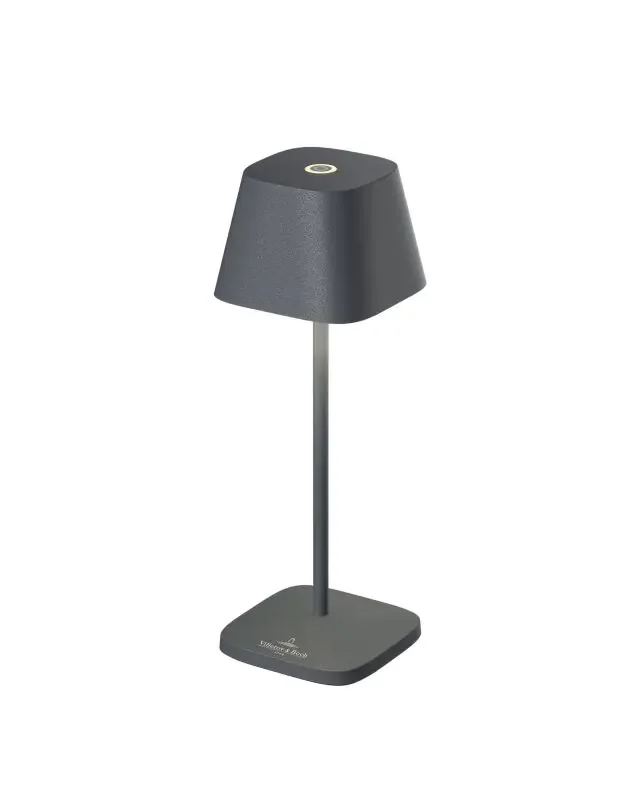 Villeroy & Boch Neapel Micro anthrazit Akku LED Tischleuchte Outdoor Begrenztes Angebot