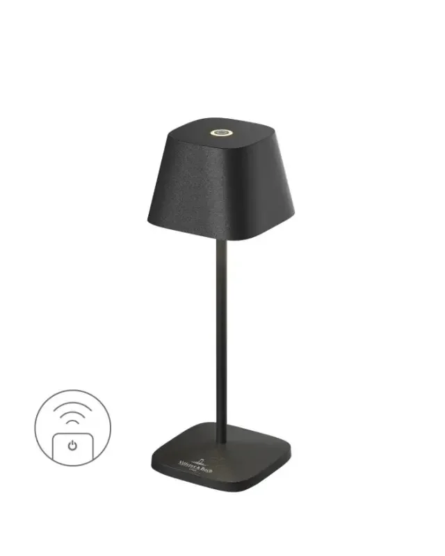 Villeroy & Boch Neapel Micro RC schwarz Akku Tischleuchte Sofort Bestellen
