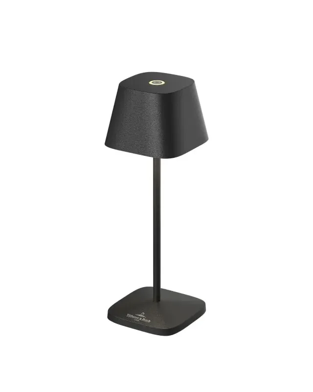 Villeroy & Boch Neapel Micro schwarz Akku LED Tischleuchte Outdoor Preisreduziert