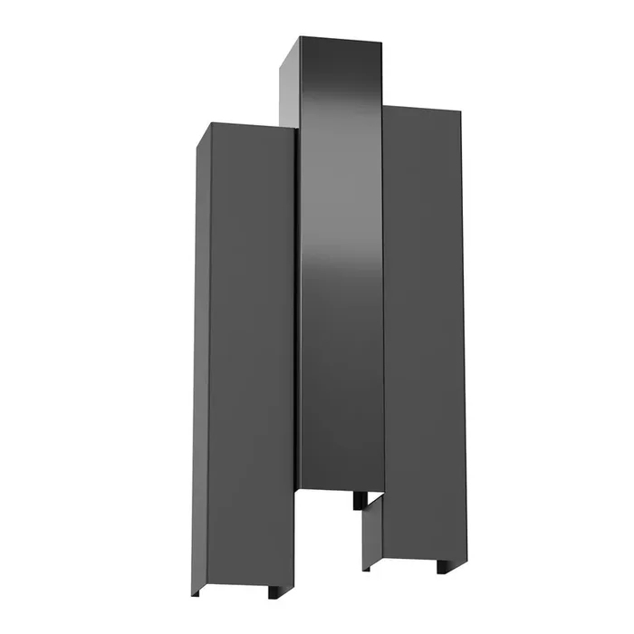 Wandlampe Metall Schwarz H:72 cm GU10 indirektes Licht Bestseller