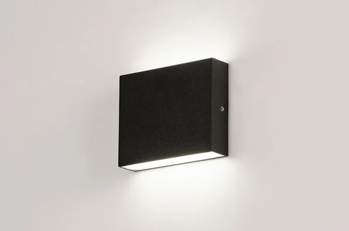 Wandleuchte 74097 – IP54 drinnen & draußen – Fest eingebaute LED – Ausstellungsraum 1.29 / 1.47 / 2.80 Geld-Zurück-Garantie