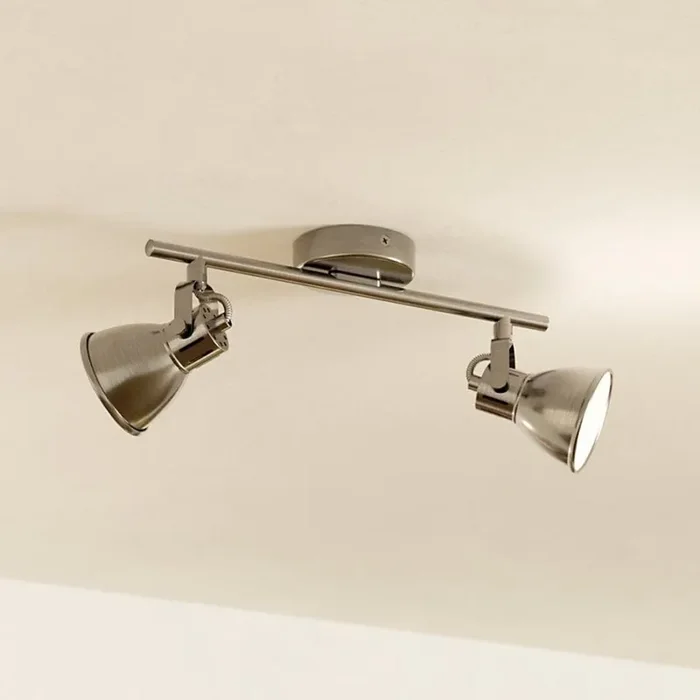 Weltweiter Versand Eglo 96553 – LED Spotlight SERAS 2xGU10/3,3W/230V