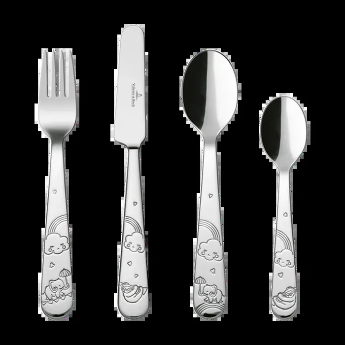Weltweiter Versand Villeroy & Boch Kinderbesteck Walk 4-teilig
