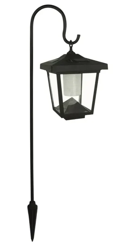 Wochenendangebot Eglo LED Stand-Hängeleuchte Laterne schwarz Solarbetrieb