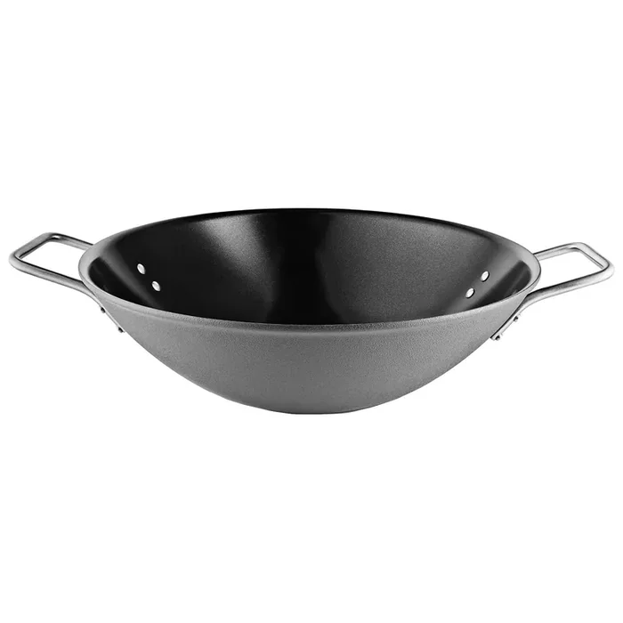 Wochenendangebot Grey Line Wok-Pfanne Grau, 32 cm